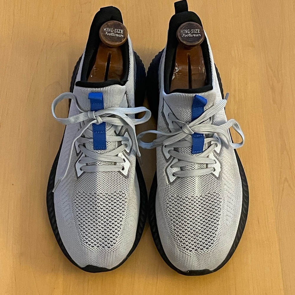 MIA - Men's Gray and Blue Athletic Shoes